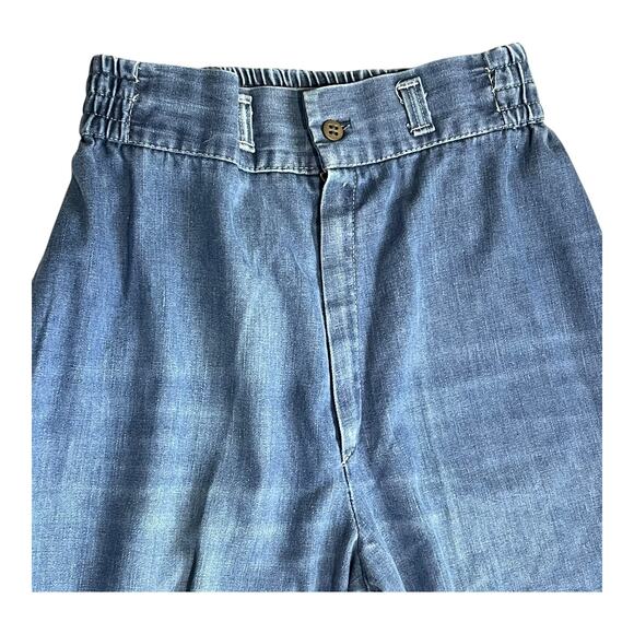 Vintage Ms. Paquette High-Rise Flare Jeans | Elastic Waist | Wide Leg | Size S - Picture 7 of 10